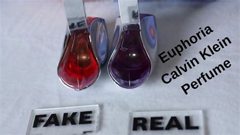 calvin klein euphoria fake vs real|calvin klein euphoria original vs fake.